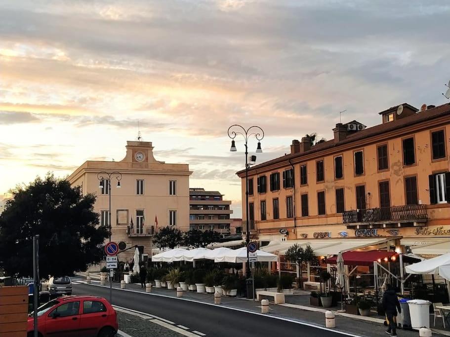 Ferienwohnung Il Vecchio E Il Mare Fiumicino Exterior foto